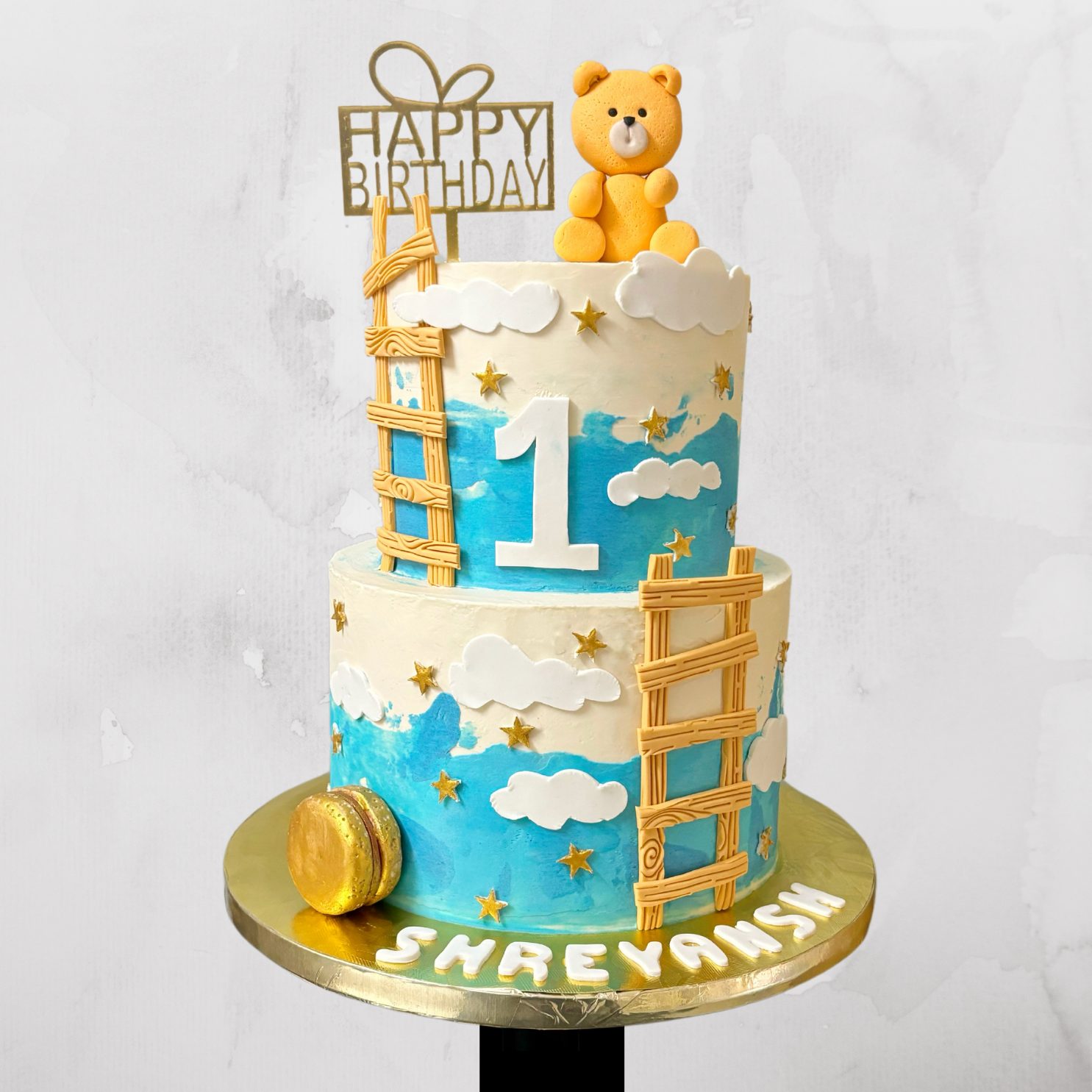 Sky & Ladder Theme Cake
